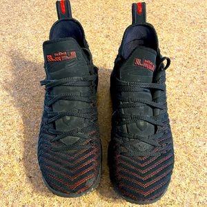 Nike Lebrun James 16 XVI “Fresh Bred” black and red. Mens size 8.5